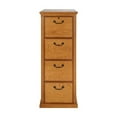 thumbnail image 4 of Martin Furniture Huntington Oxford 4 Drawer Wood File Cabinet Natural, 4 of 7