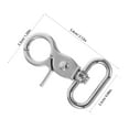 thumbnail image 2 of ETHZZLE 4Pcs Zinc Alloy Swivel Snap Hooks Metal Buckles for Dog Leash Shoulder Strap Backpack Hardware, 2 of 6