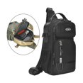 thumbnail image 2 of Bolso Bandolera Para Hombre Con Cierre De Cremallera, Bandolera De Moda Para Senderismo, Calle, Viaje, Negro SM SunniMix Mochilas bandolera, 2 of 8