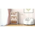 thumbnail image 4 of 2/3/4/5pack White Oversized Foldable Storage Cabinet With Lid And Wheels - Clothes And Bedding. Space Saving Wardrobe For Snacks And Toys - Durable Organizer, Perfect For Bedrooms And Game Rooms, Etc, 4 of 6