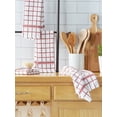 thumbnail image 5 of DII Terry Windowpane Dishtowel Set/4, 16x26", 5 of 5