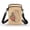 Strawberry-Hug-Capybara, variant on HELLHERO Fire-Water-Guitar Double-layer Adjustable Crossbody Bag for Men, Women Travel, Outdoor and Daily Use Travel Crossbody Purse Polyester 4.33x1.97x7.09