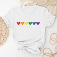 thumbnail image 5 of Cathalem T-Shirts à Manches Courtes Col en V pour Femmes, Blanc TG, 5 of 5