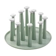 thumbnail image 1 of Kjfeif Household Cup Drying Rack, Inverted Hanging Water Cup Drain Holder with Display Tray, SpaceSaving Storage Shelf for Home Bar and Kitchen Use, 1 of 2