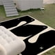 thumbnail image 1 of Modern Minimalist IG Line Large Area Living Room Carpet Light Luxury Bedroom Design High Quality Soft Furry Imitation Mink Rugs My Lux Decor Round, 1 of 9