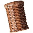 thumbnail image 3 of Hand Woven Imitation Rattan Cutlery Holder Woven Cutlery Basket Kitchen Utensils Organizer, 3 of 4