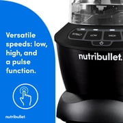 nutribullet Blender Combo with Serve Cups, NBF10500AK Matte Black, 1000W