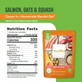 thumbnail image 4 of Real Food Blends Salmon, Oats & Squash - Pureed Food Meals for Tube Feeding with Protein, Vegetables & Fruits - 330 Calories for Lunch & Dinner - 9.4 oz (Pack of 12), 4 of 7