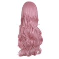 thumbnail image 4 of LinYooLi 28 Pouces/70 cm Perruque Synthétique Cheveux Longs Bouclés (Brun Blond Mélangé), 4 of 4