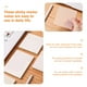 thumbnail image 5 of 6 blocs de notas adhesivas transparentes impermeables, 50 hojas, 5 of 5