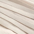 thumbnail image 4 of MORTTIC Women's Solid Color Fringe Denim Mini Skirt, Western Style A-Line Skirt with Decorative Buttons Beige，L, 4 of 5