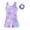 Colorful Butterfly, variant on Girl Gymnastic Leotards with Hair Scrunchie Sparkle Dance Unitards for 4-12Years