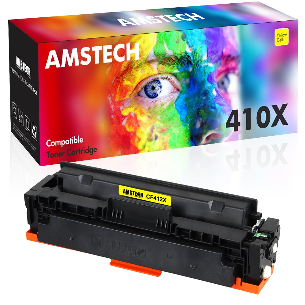 Hp Color Laserjet Pro Mfp M477fdn Toner Replacement Amstech Compatible Toner Replacement for HP CF412X for HP Color