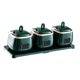 thumbnail image 5 of Juego de caja de especias, tarros para condimentos de cocina con tapa de cuchara, almacenamiento de especias multiusos Verde oscuro, 5 of 9