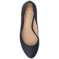 thumbnail image 4 of Journee Womens Saarii Wide Width Slip On Block Heel Round Toe Pumps, 4 of 9
