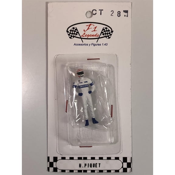 Nelson Piquet 1:43 Scale Racing Figure Cartrix CT28