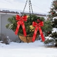 thumbnail image 4 of Clearance Under $1 Satin Bow Ornament, Pre Tied Decorative Bow for Tree and Wreath, 4 of 4