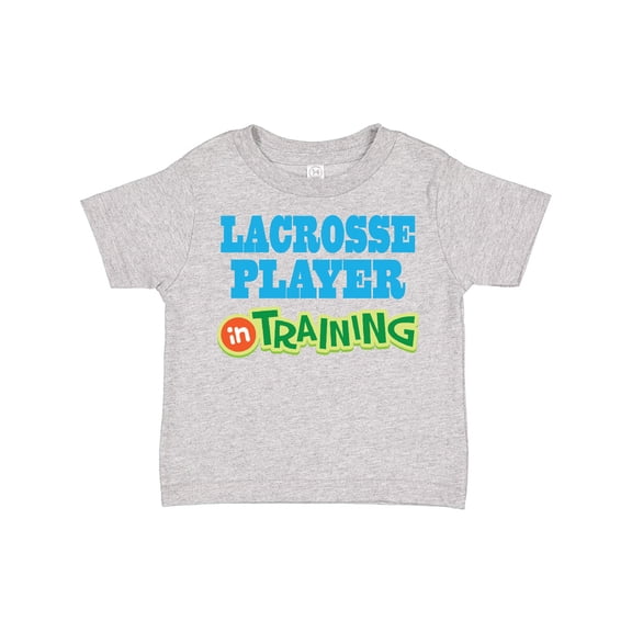Inktastic Lacrosse Player in Training Boys or Girls Toddler T-Shirt