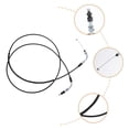 thumbnail image 4 of LRXIYODE Black Rubber Throttle Cable 1Pack for Motorbike Accessories, 4 of 8