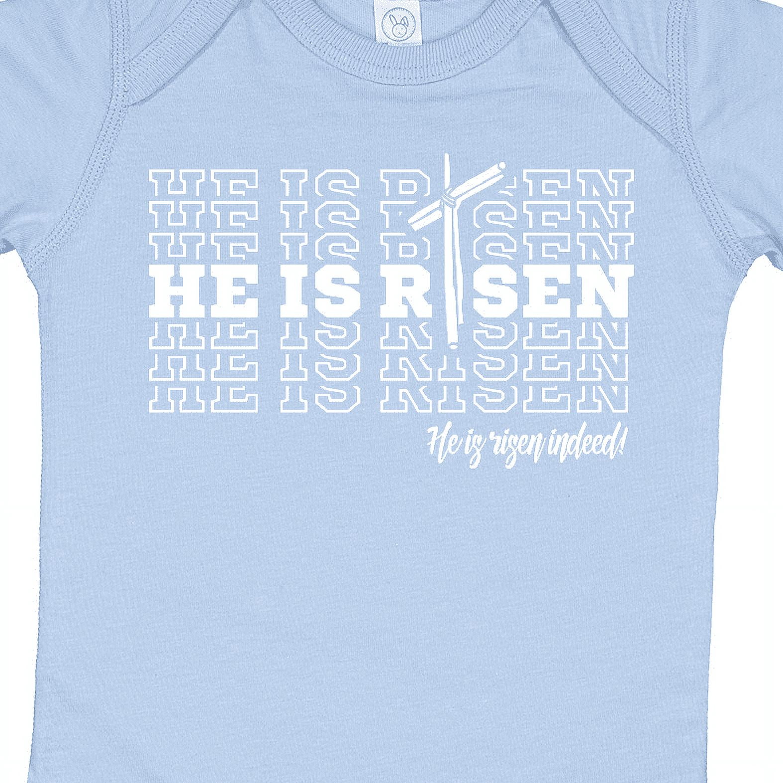 Inktastic He is Risen Mirror Words Boys or Girls Baby Bodysuit