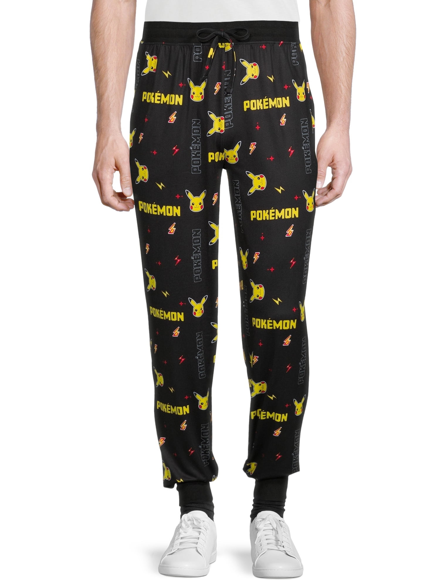 Pokemon Pika Game Toss Black Men's 