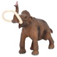 thumbnail image 1 of Mamut lanudo de juguete de simulación animal, modelo de criatura prehistórica de plástico, 1 of 7