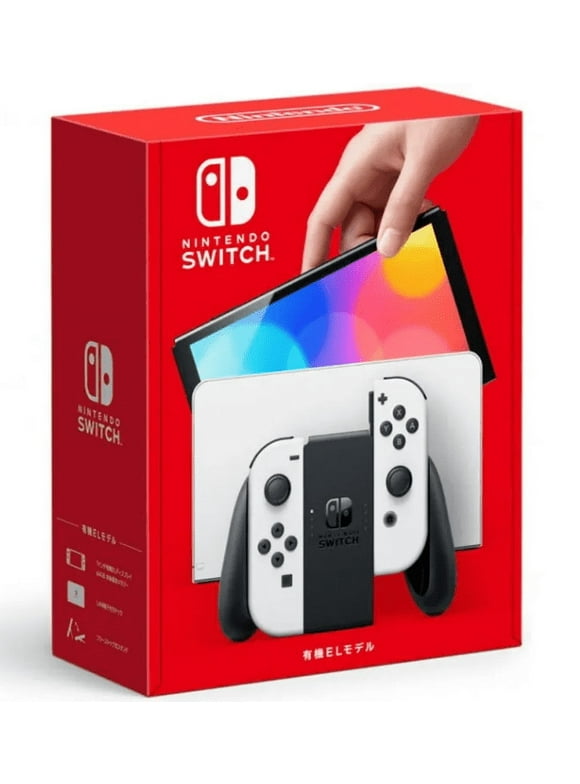 Nintendo Switch ? OLED (Sw Oled) Model w/ White Joy-Con-Powever Bundle-Import Edition