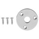 thumbnail image 2 of Placa De Enchufe De Guitarra, Hardware De Repuesto De Placa De Enchufe De Entrada De Salida Redonda Con Tornillos De Montaje Para Bajo, 2 of 8