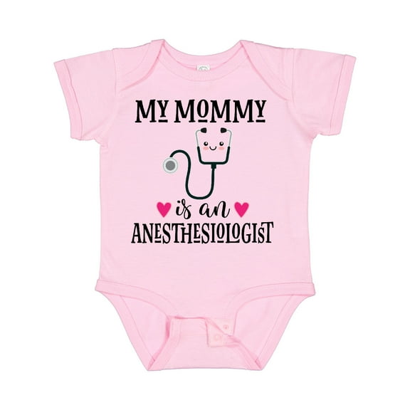 Inktastic Anesthesiologist Mom Baby Girls Baby Bodysuit