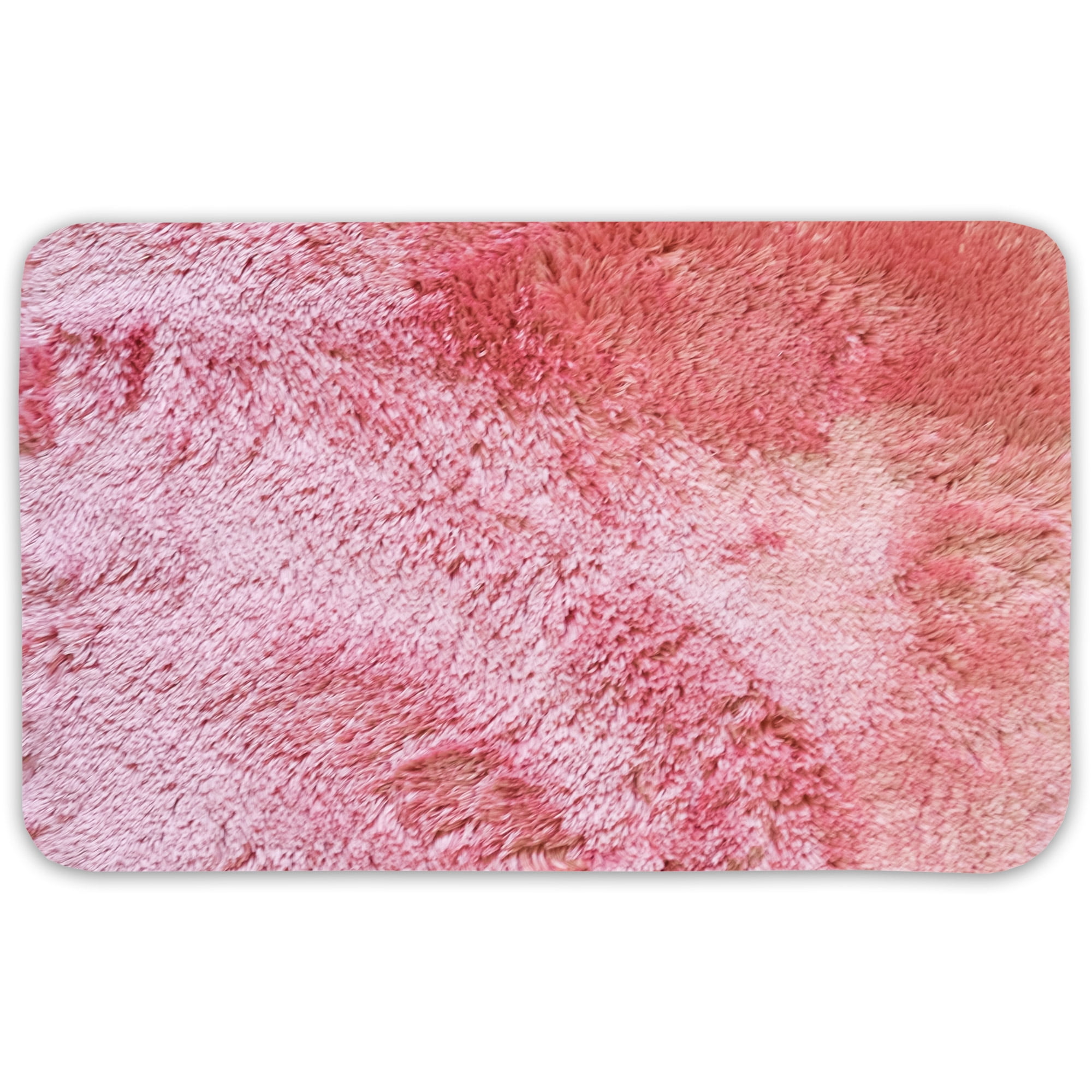 Bath Rug, Non Skid Back, Soft Faux Fur St. Lucia Prima 20" x 32