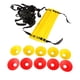 thumbnail image 1 of M Buder Kit de Entrenamiento de Agilidad de Velocidad Escalera de Fútbol con Conos y Bolsa de Transporte (54.00 cm / 21.26 inches) Equipo Deportivo Premium Unisex para Mejorar Resistencia, 1 of 9
