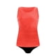 thumbnail image 4 of Traje de baño de bikini liso sin mangas para mujer, traje de baño push-up acolchado, conjuntos de blusa de traje de baño de poliéster para mujer, 4 of 4