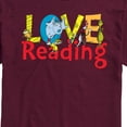 thumbnail image 3 of Dr. Seuss - Love Reading - Men's Short Sleeve Graphic T-Shirt, 3 of 6