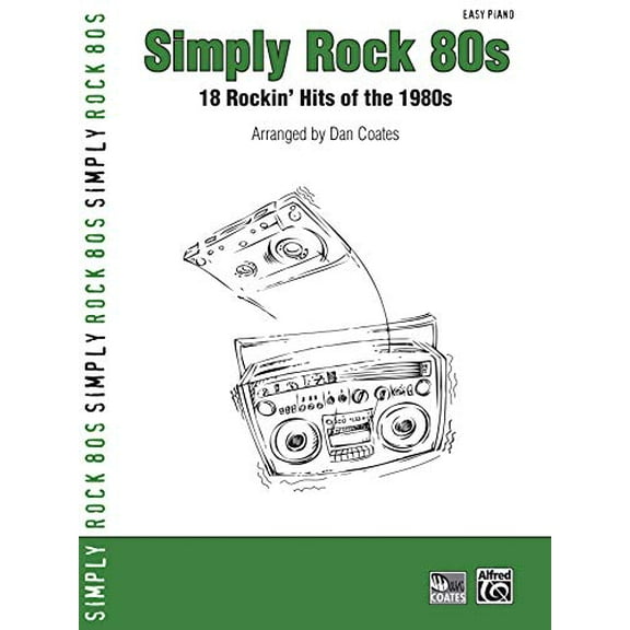 Pre-Owned Simply Rock 80s: 18 Rockin' Hits of the 1980s (Easy Piano) (Simply Series) Paperback