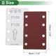 thumbnail image 4 of 50 Pcs Papel de Lija Rectangular 8 Agujeros 150 Grano Hojas de Lijado para Reacondicionamiento Automotriz y Trabajos en Madera, 4 of 7
