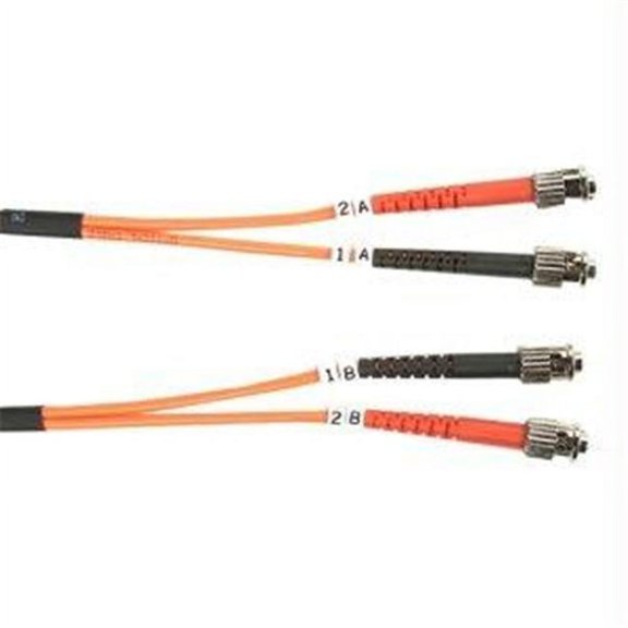 Black Boxwork Services Fiber Patch Cable - Black - 2m