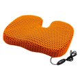 thumbnail image 1 of Cojín de espuma viscoelástica para asiento - Almohada para ciática, cóccix, respaldo - Cojín para soporte de naranja Baoblaze Cojín de asiento de espuma viscoelástica, 1 of 6