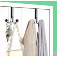 thumbnail image 3 of CHAO Juego de 4 ganchos para ropa de baño, ganchos para colocar sobre la puerta, compatibles con ropa, ganchos de metal para colocar sobre la puerta, 2 ganchos, 3 of 4