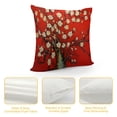 thumbnail image 4 of Fenyluxe Flowers Pillow Covers for Couch Sofa Indoor Outdoor Square Design Aesthetic Decorative 1PC 12x12in, 4 of 5