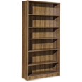 thumbnail image 1 of 72 x 36 x 12.5 in. Walnut Laminate Bookcase, 1 of 1