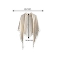 thumbnail image 3 of MOMOJIA Plain Color Shawl Wrap for Women Knitting Shoulder Wrap Decorative Wrap Shawl, 3 of 15