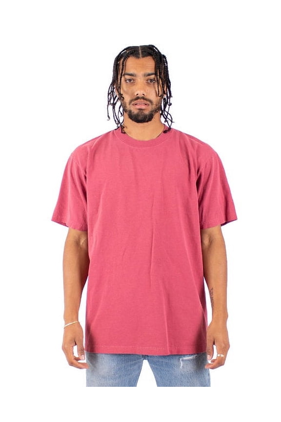 Drop Ship Garment-Dyed Crewneck T-Shirt XL Clay RED