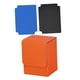 thumbnail image 1 of Caja contenedora para baraja de cartas coleccionables con capacidad para más de 100 cartas y separadores. Soporte para tarjetas de juego. Naranja, 1 of 9
