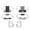 White, variant on Protective Case for Beats Solo Buds TPU Shockproof Cover, Clear Anti Drop Earbuds Case for Beats Solo Buds Earphone Protective Shell
