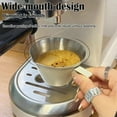 thumbnail image 4 of Stainless Steel Espresso Measuring Cup With Handle & Pour Spout 3.38oz Espresso Shot Cups Scale Marks Espresso Pouring Cup for cafe hotel home (2 PCS, White), 4 of 7