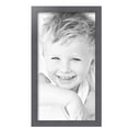 thumbnail image 2 of ArtToFrames 12" x 22" Tungsten Picture Frame, 12x22 inch Gray MDF Poster Frame (WOM-4640),  Pack, 2 of 8