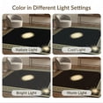 thumbnail image 7 of ODIKA 8'x10' Washable Area Rug Greek Glam Key Border Sparkle Sunburst Round Symmetrical Shimmer for King Size Bedroom Under Bed, Master Suite, Non-Shedding, Easy Care, 7 of 7