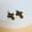 Tiger Eye, variant on White Crystal Cross Pendant Fashion