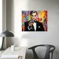 thumbnail image 3 of PIKWEEK Canvas, Poster Wall Art Perfect Office Decor 20x16in, 3 of 4