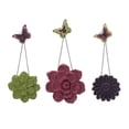 thumbnail image 1 of IMAX Corporation Guzman 3 Piece Flower Wall Sculptures with Chain Set, 1 of 1